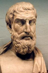 EPICURO DE SAMOS Pensador Epicuro de Samos (em grego antigo: "aliado, camarada"; Nasceu em 341 a.c., Samos Morreu em 271 ou 270 a.c., Atenas).