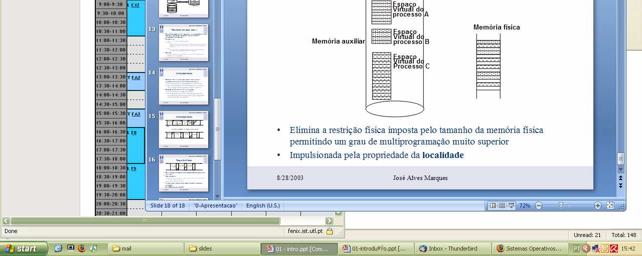 Interface Gráfica Sistemas Distribuídos Consequência da evolução de: Redes de dados Computadores pessoais PC Sistemas abertos (normalização oficial e de facto) Custo e desempenho