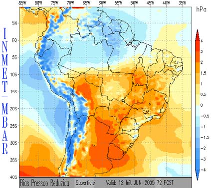 Os dados sinóticos das 00 UTC, inseridos no processo de assimilação do LAPS para esse horário contém um menor número de observações em relação aos dados das 12 UTC.