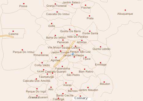 41 características populacionais distintas, possibilitando a representatividade de todas as áreas do município.