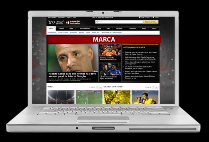 Marca ganha destaque no novo portal