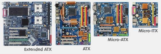 Micro ATX O fator de forma microatx é hoje padrão para todos os tipos de computadores que precisam ser pequenos, putasdssbaratos, ou ambos O microatx é compatível com o tamanho ATX