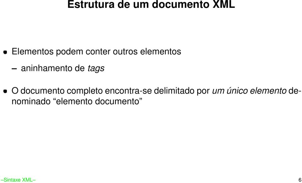 documento completo encontra-se delimitado por um