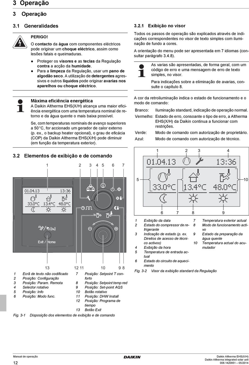 A utilização de detergentes agressivos e outros líquidos pode originar avarias nos aparelhos ou choque eléctrico.