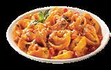 60 Spaghetti al Scampi (Prawn) 8.50 Molho de tomate, camarão, miolo de camarão e alho Tomato sauce, shrimp, shrimp paste and garlic 61 Spaghetti/ Rigatoni Vegetariani 7.
