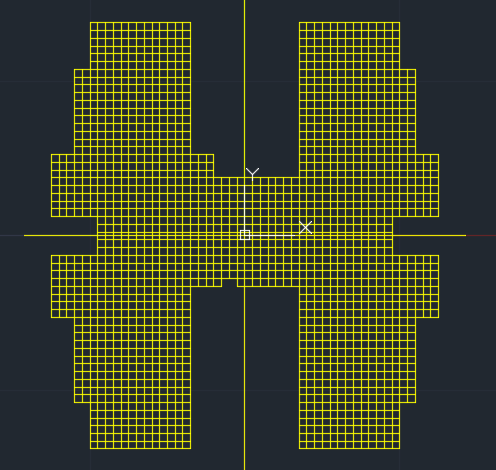 35 equívocos de eixos de referência locais. A figura 3.3 mostra o pavimento tipo com suas discretizações Figura 3.