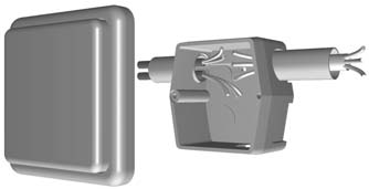 Motorização para Toldos Luxaflex Motorização com Controle Remoto - Receptor externo ao motor Controle remoto / transmissor parede: um emissor portátil ou de parede comanda apenas um toldo.