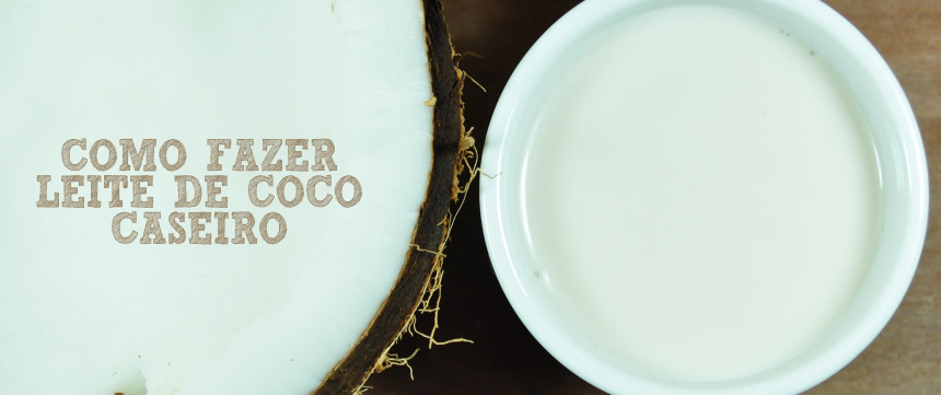Há algumas semanas nós fizemos uma receita da Oceania que exigia leite de coco caseiro e como é uma receita tradicional, nós quisemos fazer 100% da forma correta e sem adaptações.