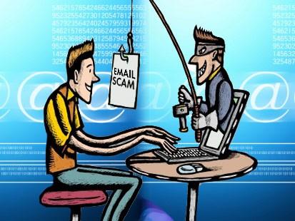 Phishing-scam Exemplos: Mensagens com páginas falsas de comércio eletrônico ou Internet Banking Mensagens com páginas falsas de redes