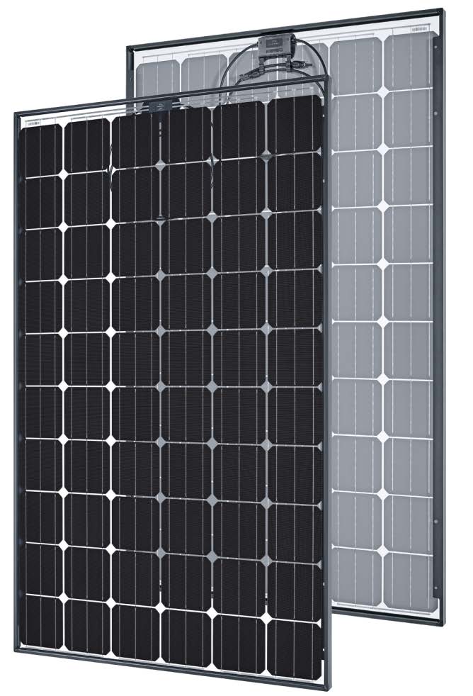 módulos fotovoltaicos de silício cristalino