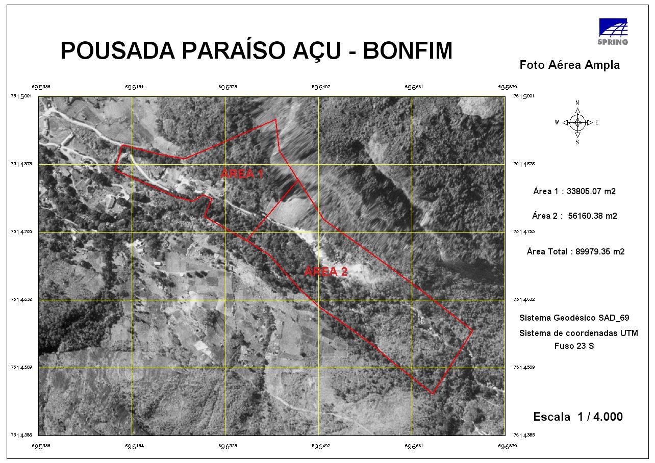 Anexo 6: Mapa de localização da propriedade Pousada Paraíso Açu