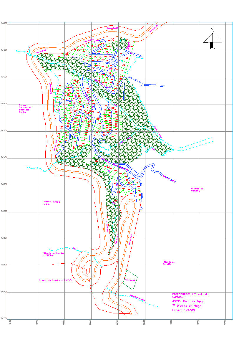 Anexo 15: Mapa Vetorial do Loteamento Garrafão