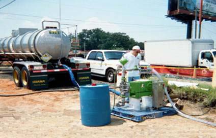Oxidação Química Alta Reatvidade Contaminantes: combustíveis, solventes, pesticidas.