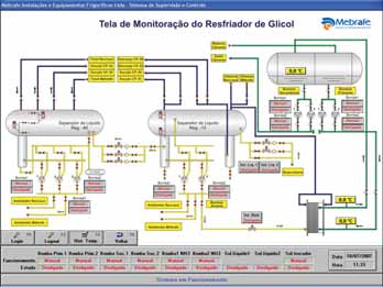 Sistemas de Supervisão e Controle Sistemas de Supervisión y Control Sistema de software on-line para monitoração dos sistemas de refrigeração. Maior precisão dos níveis de temperatura e umidade.