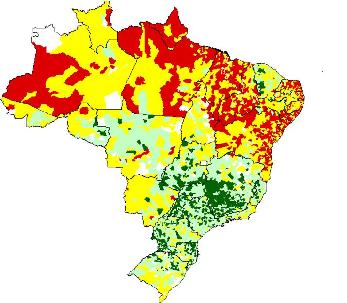 EVOLUÇÃO DO IDEB EVOLUÇÃO DO IDEB ANOS INICIAIS 2005 2007 2009 2011 2013 Até 3,7 De 3,8 a 4,9 De