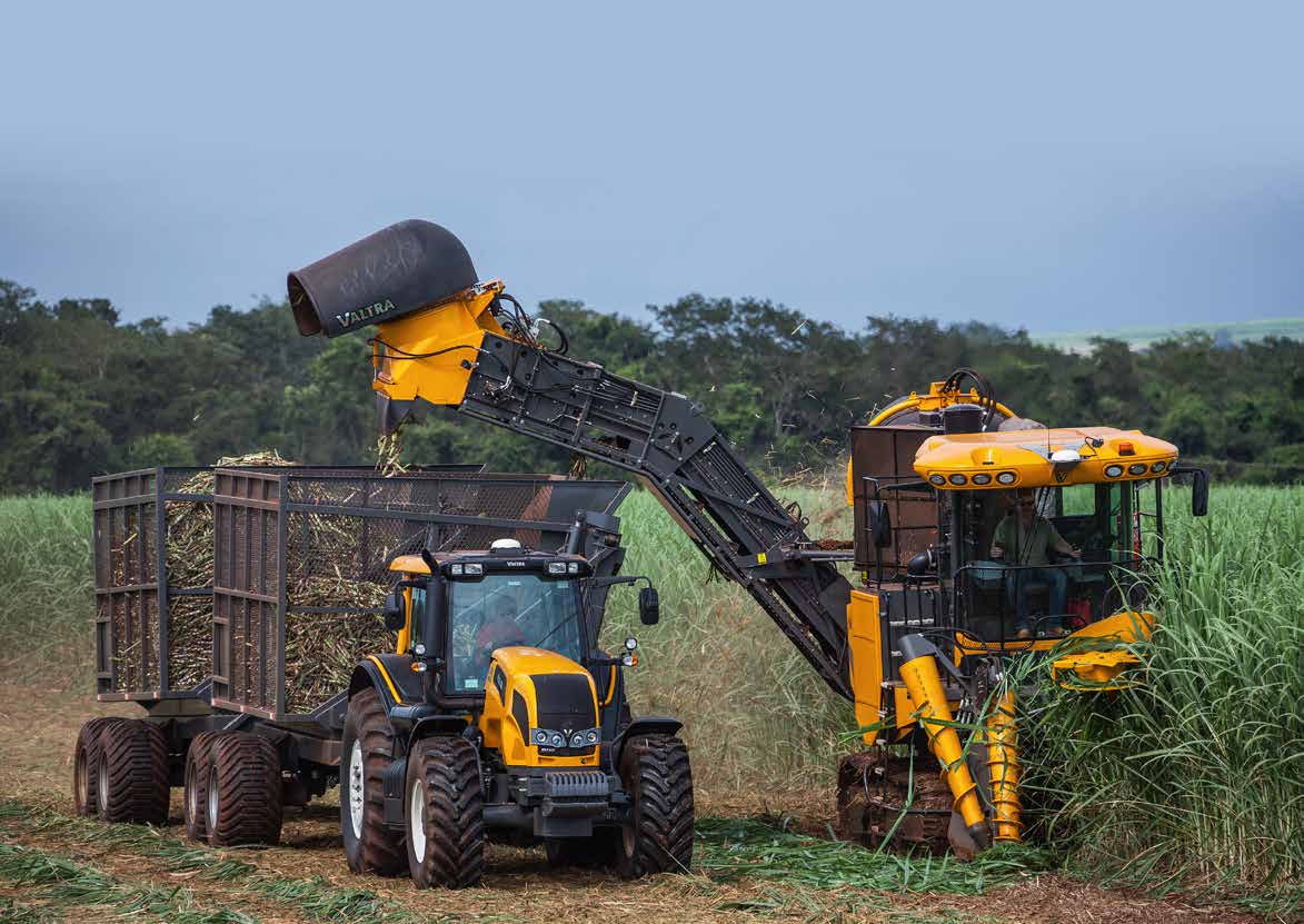 Colheita Primeira colhedora de cana da Valtra, a BE 1035 representa uma nova etapa para o agronegócio brasileiro, com inovações tecnológicas, suporte, treinamento e monitoramento.