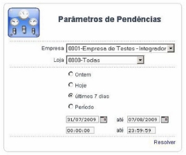 10. Resolução de pendências As vendas que não tiverem seu cupom impresso completamente serão desfeitas automaticamente, uma vez que a garantia do crédito ao lojista é a correta impressão do