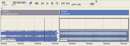 2. Abrindo uma segunda camada Na parte superior central clique em "Use Second Audio Layer" (Use segunda camada de áudio), isso abrirá uma nova pista que será essencial na mixagem entre faixas.