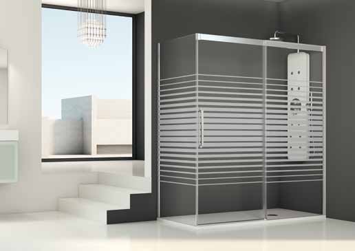 VITA CORREDERAS CORREDIÇAS MAMPARAS DE BAÑO DIVISÓRIAS DE BANHO CON CIERRE AUTOMÁTICO COM FECHAMENTO A U T O M A T I C O VA-210 + VA-200 180 x 80 x 195 cm.