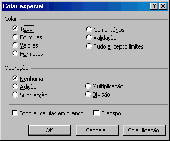 Edição da Folha de Cálculo 1. Inserir / Eliminar células 2.