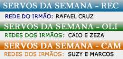 No 1º Domingo de Setembro Agosto GRANDE RECIFE REC (Recife ) Rua Argemiro Miranda,nº46, IPSEP Fone: 3049 2251 OLI (Olinda) Av.