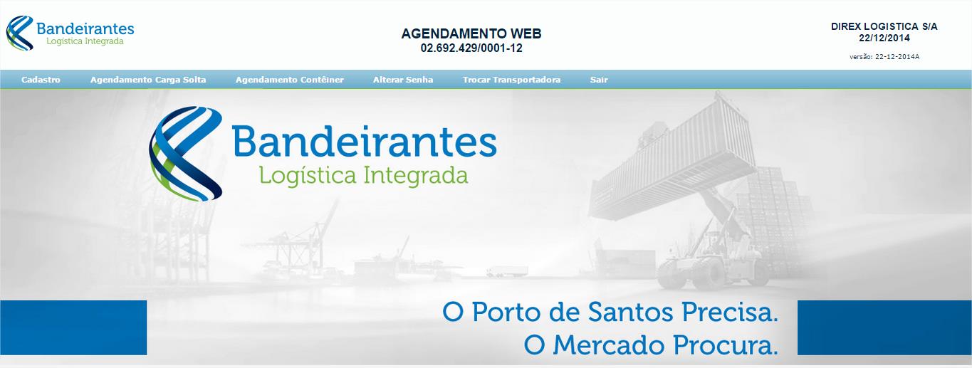 Agendamento WEB www.