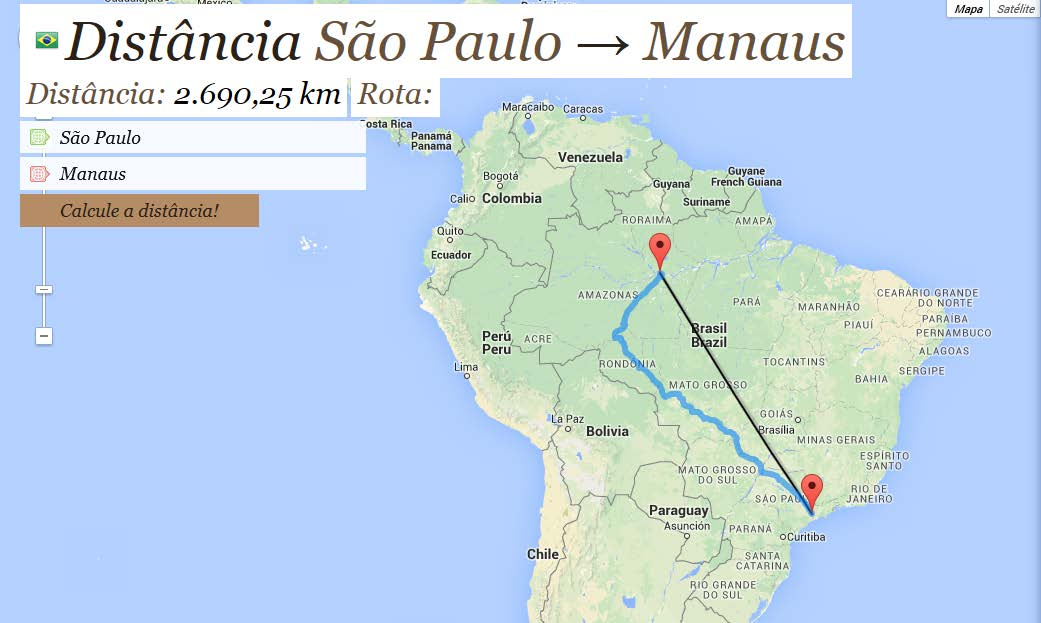 A rota rodo-fluvial Manaus São Paulo Manaus é uma das mais longas, demoradas e movimentadas rotas do Brasil. O trajeto compreende um trecho rodoviário de 2.