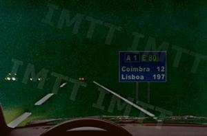 Que indicação me é dada pelo sinal vertical? O ponto de saída de um circuito ou o final de uma rota turística. O ponto onde tem início a localidade identificada.