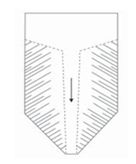 a b Figura 1. Fluxo do pó atomizado dentro de um silo: a) Fluxo mássico; b) Fluxo tubular Fonte: Amorós et al.