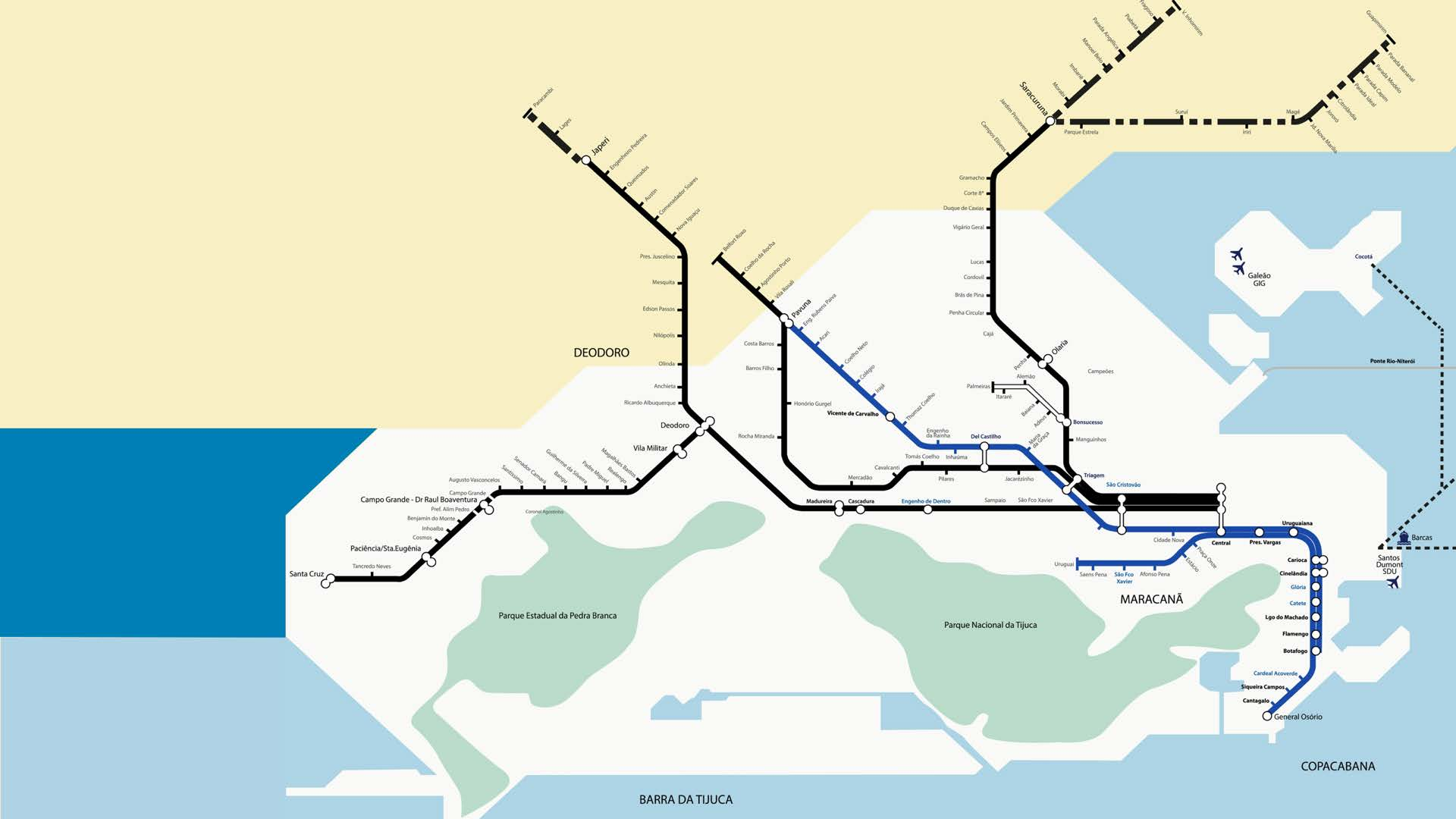 REDE DE TRANSPORTES DE ALTA