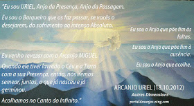 URIEL - 18 de outubro de 2012 - Autres Dimensions - Ensinamentos do Anjo da Presença e Arcanjo da Reversão - ÁUDIO mp3 ORIGINAL: http://autresdimensions.info/audio/uriel-2012-10-18.