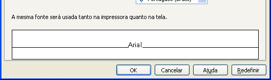 Formatando as células - Fontes Nesta opção podemos alterar as