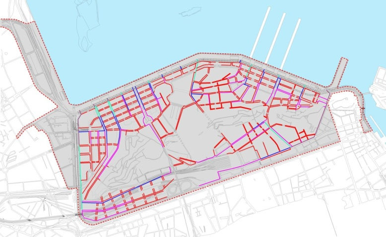 OBRAS DE INFRA-ESTRUTURA BÁSICA Reurbanização dos Morros e reassentamento de população em áreas irregulares (risco). Rede de Água Potável 119.300,00 m Rede de Esgotamento Sanitário 85.