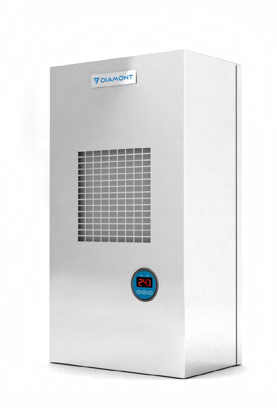 6.2. HCP 050 O condicionador de painel de 500 W da Linha HERA tem o objetivo de atender aplicações de pequeno porte.