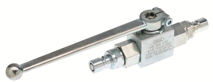 Válvula de fechamento código 13034011 - Válvula de abertura e bloqueio de fluxo - pressão máxima de operação: 210 bar - faixa de vazão