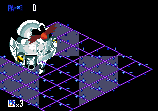 Não fique parado, pois eles cairão exatamente onde você está. Desta vez Eggman irá mover-se mais rápido 5ª Parte essa é mais fácil basta ficar no canto para desviar dos tiros.