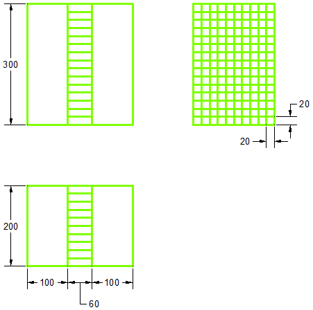 Figura 9. Vistas do homogeneizador de ar após o conjunto de resistências elétricas.