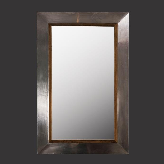 P5 Espelho Star madeira e metal 92x7x142cm P3 Espelho Artemis madeira chanfrado de