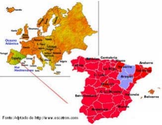 Espanha - Aragão Localização: Nordeste