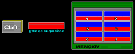 O CPU E A MEMÓRIA A memória do computador é constituida por células. Cada célula é referênciada por um endereço.