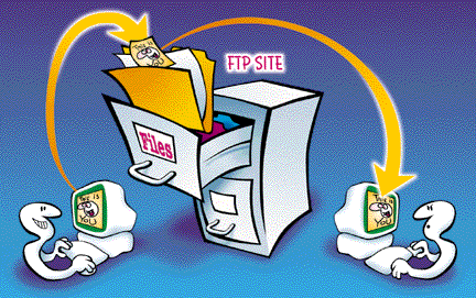 5.3 Transferência de Ficheiros FTP é um protocolo que possibilita a transferência de ficheiros através da Internet, ou seja permite a cópia de documentos, programas informáticos, som, imagens, etc.