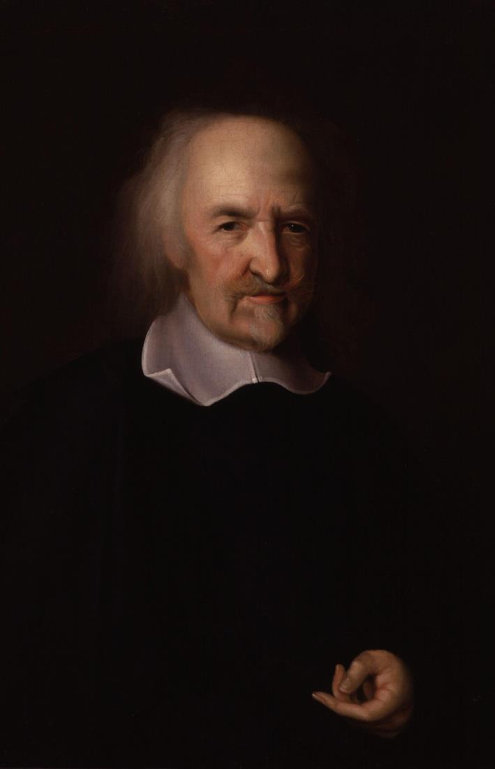 Teóricos do Absolutismo Thomas Hobbes: Obra: Leviatã ; Superação do Estado de natureza: Homem era o lobo do homem ; Caos social, devido ao