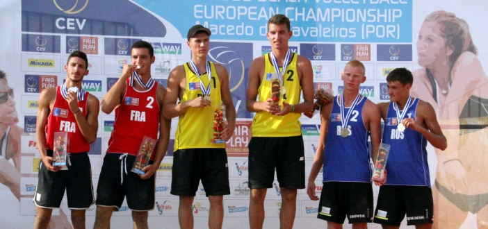 Europeu Sub-22 Os polacos MichalBryl e KacperKujawiak juntaram, com inteiro mérito, o título de campeões europeus de Sub- 22 ao de campeões mundiais de Sub- 21, alcançado no ano passado, ao vencerem