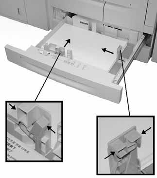 Utilização das funções básicas Nota Não coloque papel acima da linha de preenchimento máximo. 3.