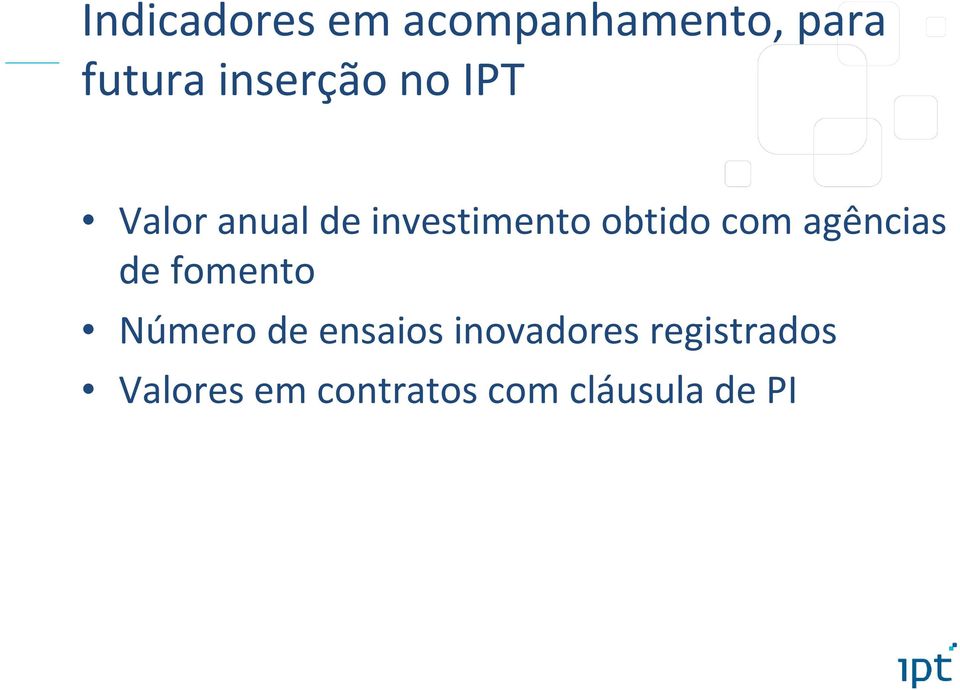 obtido com agências de fomento Número de ensaios