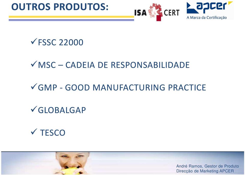 RESPONSABILIDADE GMP -