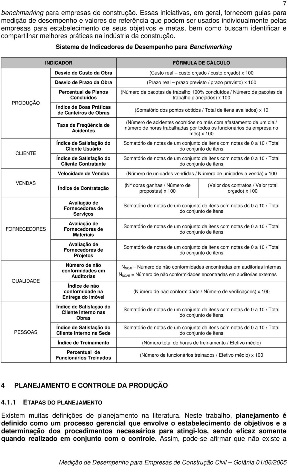 como buscam identificar e compartilhar melhores práticas na indústria da construção.