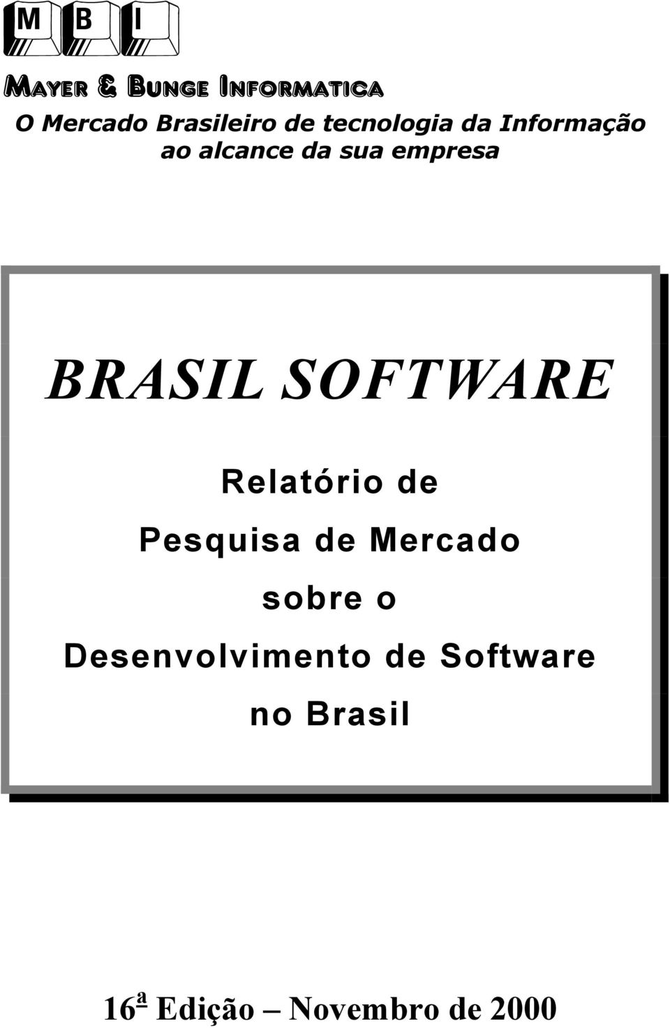 Relatório de Pesquisa de Mercado sobre o