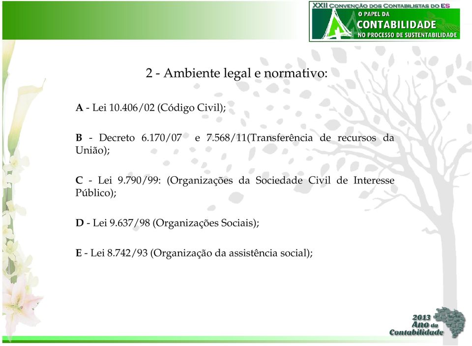 568/11(Transferência de recursos da C - Lei 9.