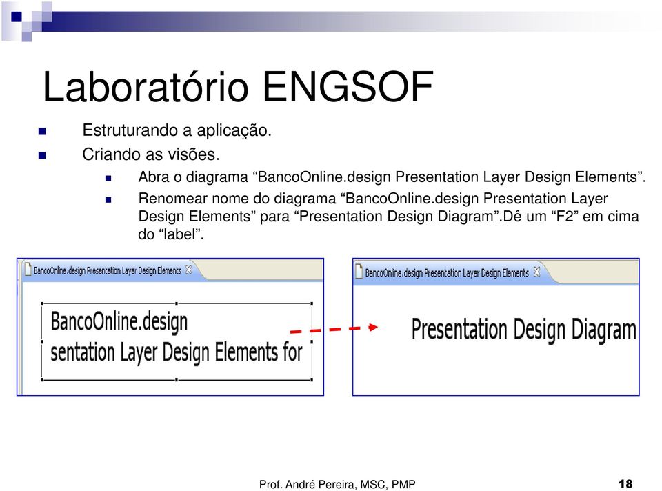 Renomear nome do diagrama BancoOnline.